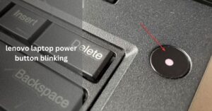 lenovo laptop power button blinking